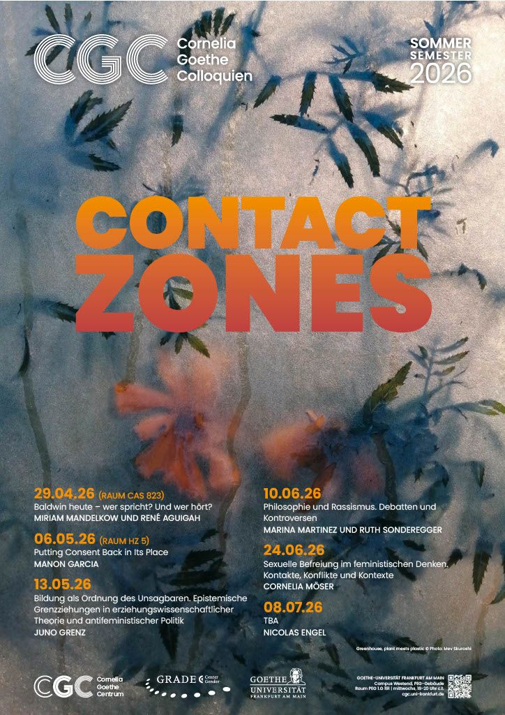 Poster Collioquia summer term 2026