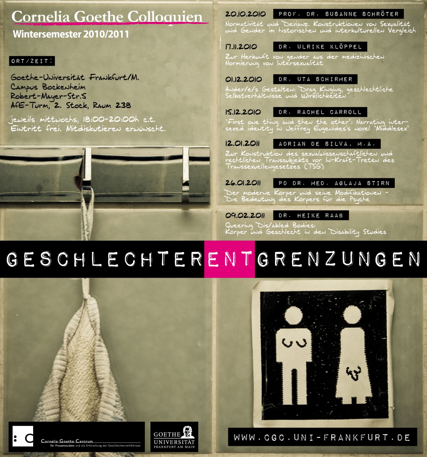 Plakat zum CGColloquium Wintersemester 2010/2011